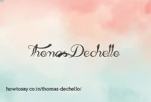 Thomas Dechello