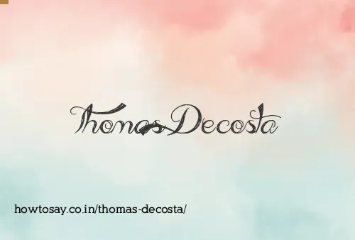 Thomas Decosta