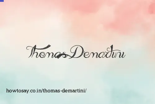 Thomas Demartini