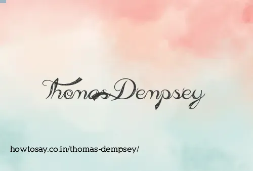 Thomas Dempsey