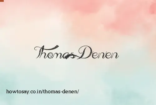 Thomas Denen