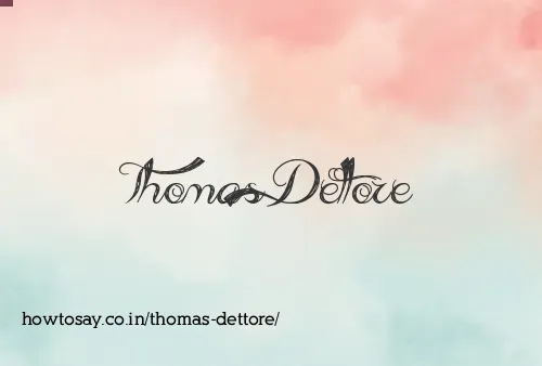 Thomas Dettore