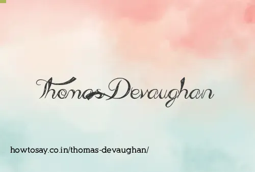 Thomas Devaughan