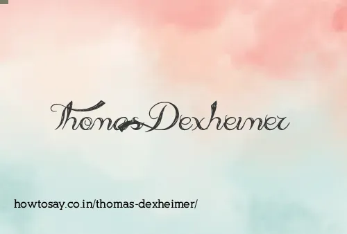 Thomas Dexheimer