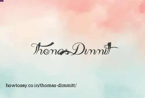 Thomas Dimmitt
