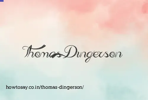 Thomas Dingerson