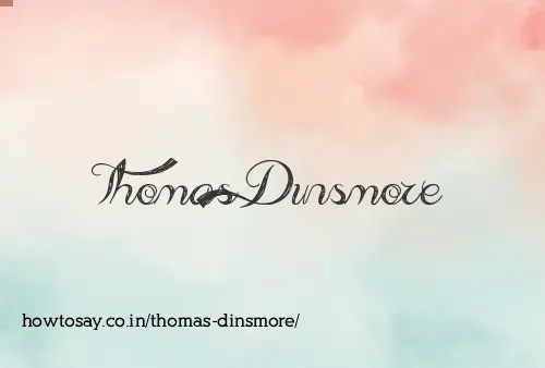 Thomas Dinsmore