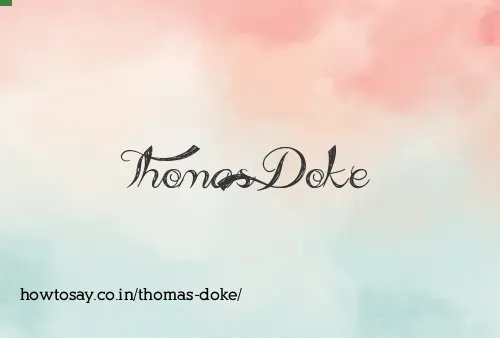 Thomas Doke