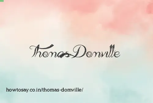 Thomas Domville