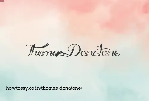 Thomas Donatone