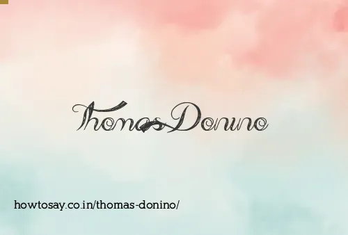 Thomas Donino
