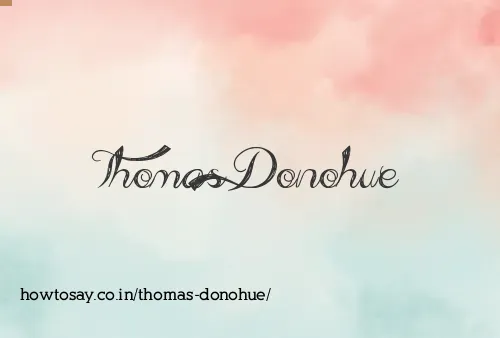 Thomas Donohue