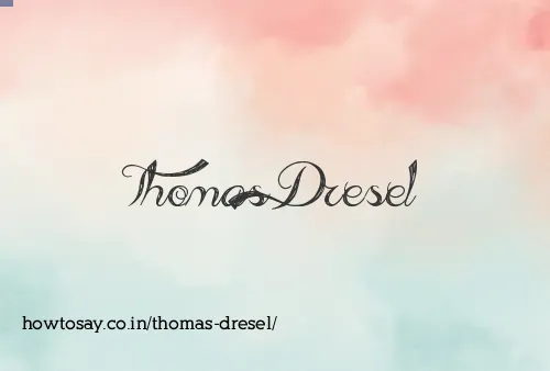 Thomas Dresel