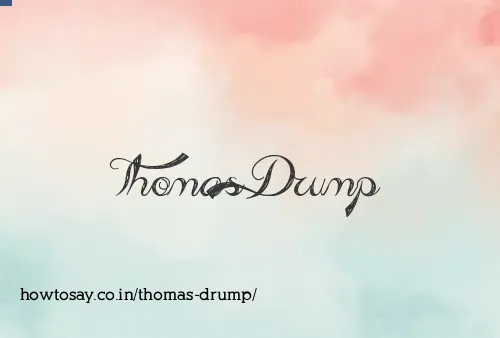 Thomas Drump