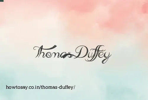 Thomas Duffey