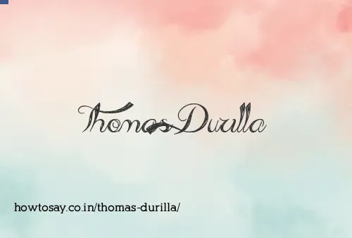 Thomas Durilla