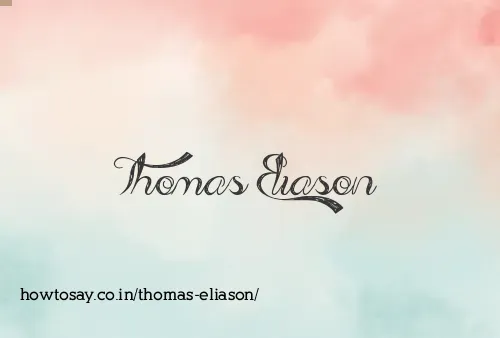 Thomas Eliason