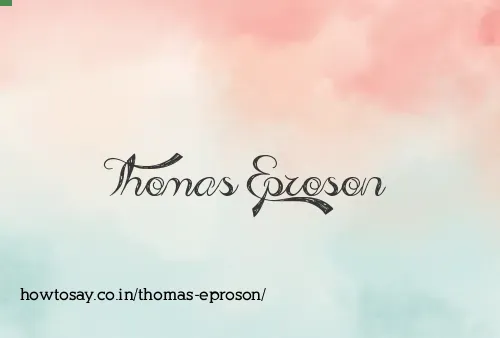 Thomas Eproson