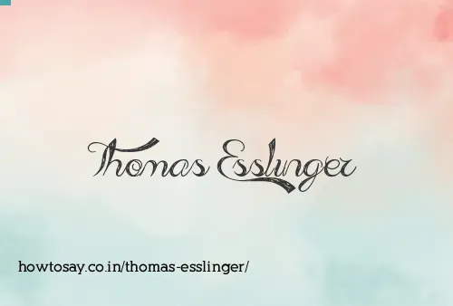 Thomas Esslinger