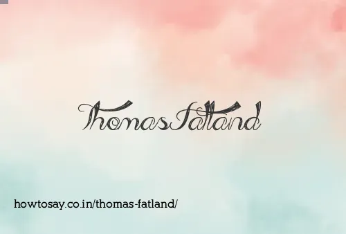 Thomas Fatland