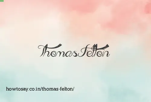 Thomas Felton