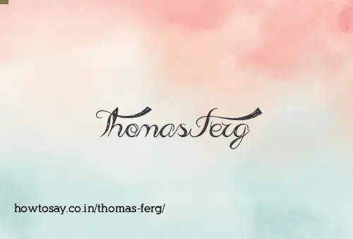 Thomas Ferg