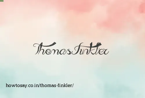 Thomas Finkler