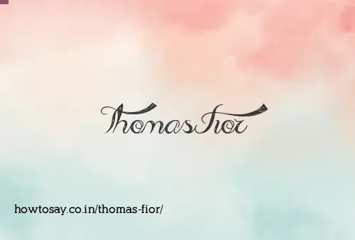 Thomas Fior