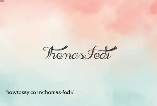 Thomas Fodi