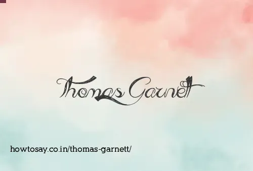 Thomas Garnett
