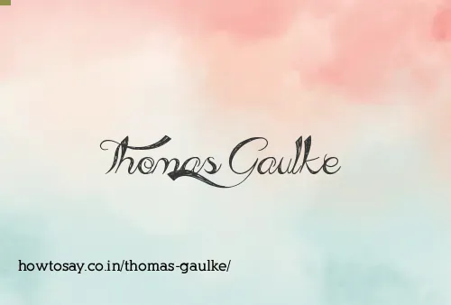 Thomas Gaulke