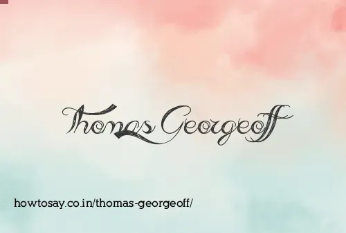 Thomas Georgeoff