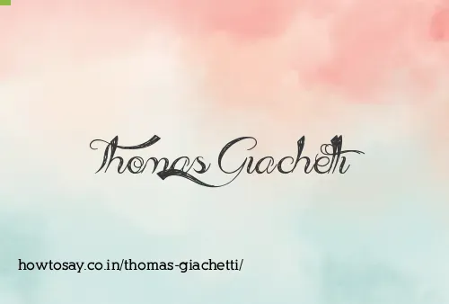 Thomas Giachetti