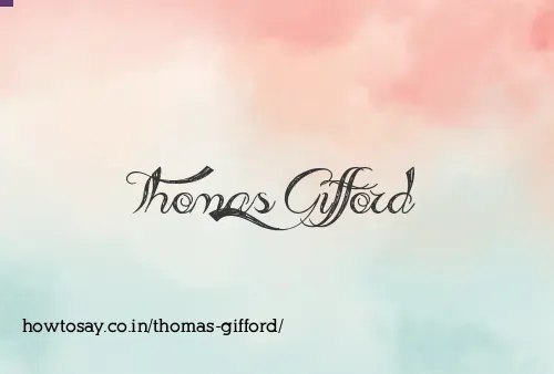 Thomas Gifford
