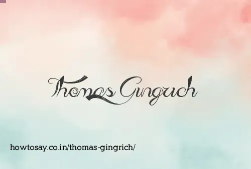 Thomas Gingrich