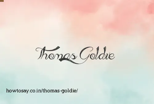 Thomas Goldie