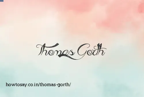 Thomas Gorth
