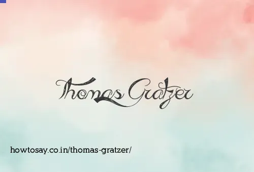 Thomas Gratzer