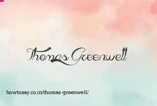 Thomas Greenwell