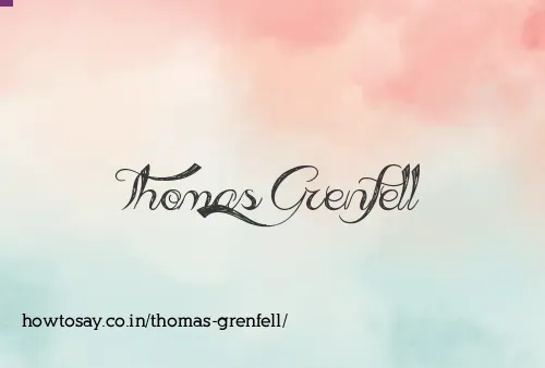 Thomas Grenfell