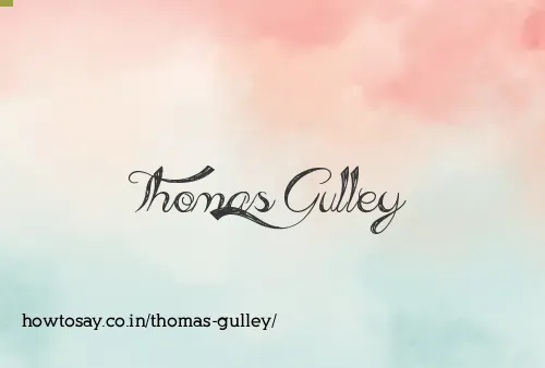 Thomas Gulley
