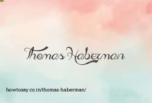 Thomas Haberman