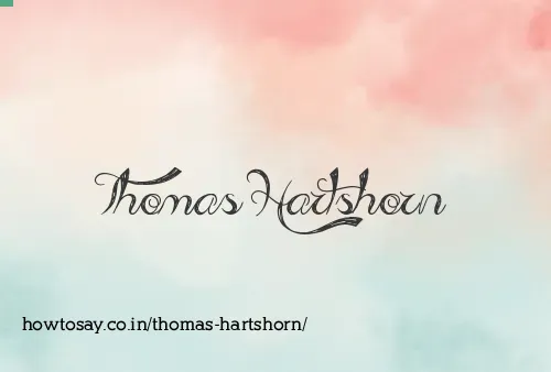 Thomas Hartshorn