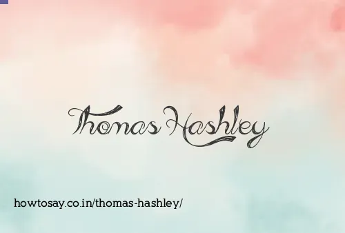 Thomas Hashley