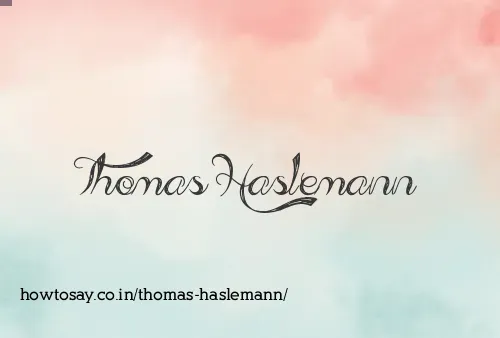 Thomas Haslemann