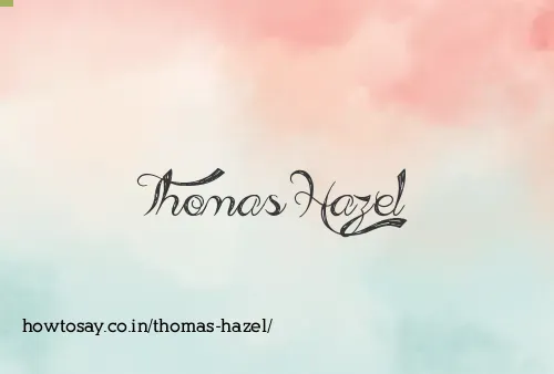 Thomas Hazel
