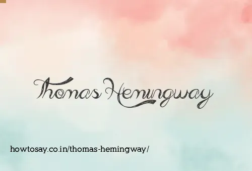 Thomas Hemingway