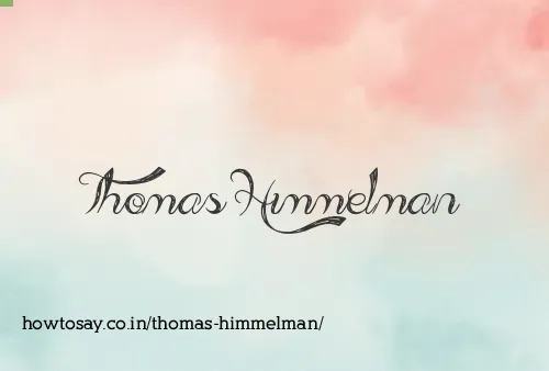 Thomas Himmelman
