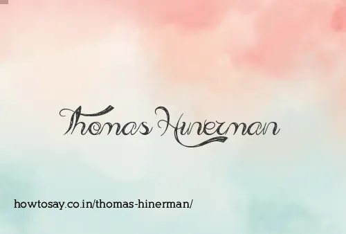 Thomas Hinerman