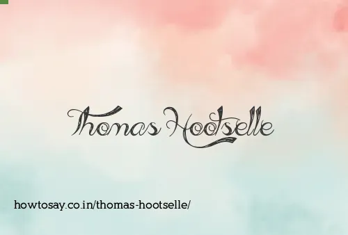 Thomas Hootselle